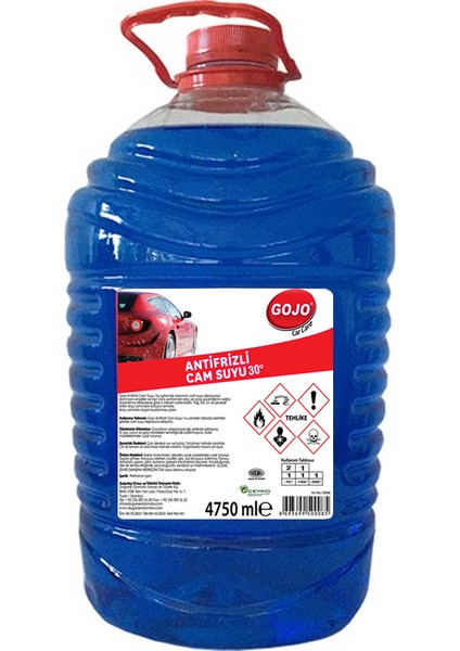 Antifirizli Cam Suyu 4,75 Lt. -20 Derece