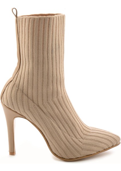 Bej Triko Kadın Bot & Bootie K025753333 fiyatları