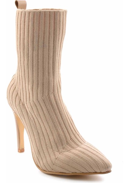Bej Triko Kadın Bot & Bootie K025753333 modelleri