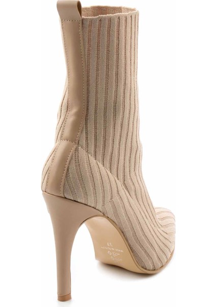 Bej Triko Kadın Bot & Bootie K025753333 fırsatları