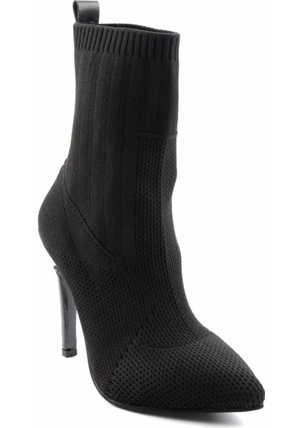Siyah Triko Kadın Bot & Bootie K025753333 modelleri