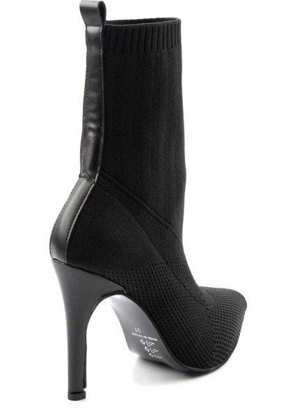 Siyah Triko Kadın Bot & Bootie K025753333 fırsatları