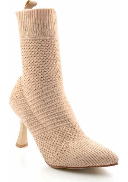Bej Triko Kadın Bot & Bootie K029901010