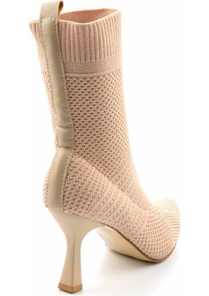 Bej Triko Kadın Bot & Bootie K029901010