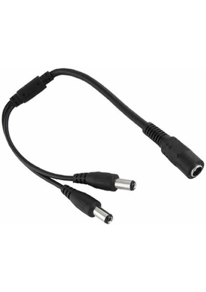2 Başlı Dc Adaptör Çoklayıcı Kablo