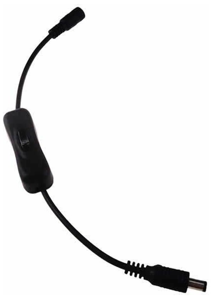 Anahtarlı Dc Adaptör Uzatma Kablosu -Siyah fiyatları