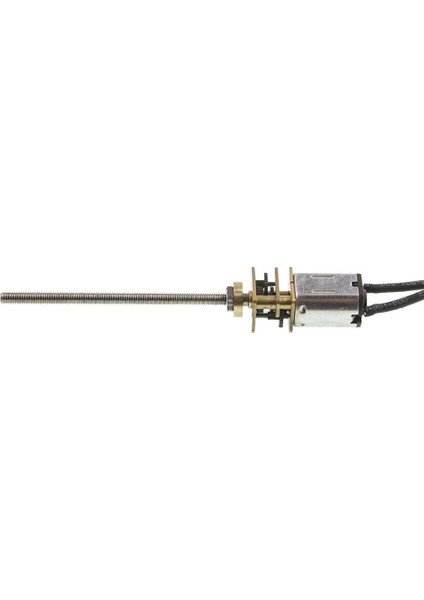 6V 55RPM 12MM Redüktörlü Dc Motor Vidalı Uzun Milli