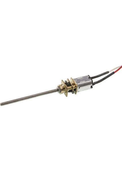 6V 55RPM 12MM Redüktörlü Dc Motor Vidalı Uzun Milli