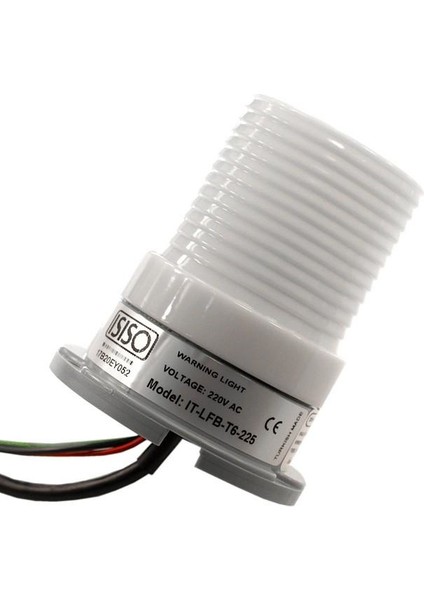 IT-LFB-T6-245 24V 5 Renk Flaşör Buzzer