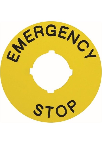 IS60P - Acil Stop Alt Kapağı 60MM
