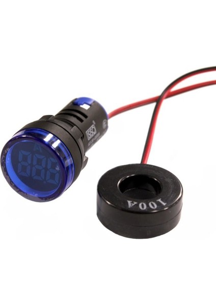 AD136-22DSA-M 100A Ampermetre - Mavi