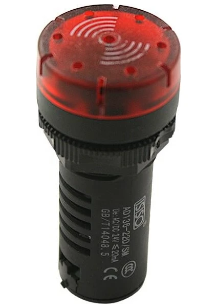 AD136-22D/SM-220V 220V Işıklı Buzzer