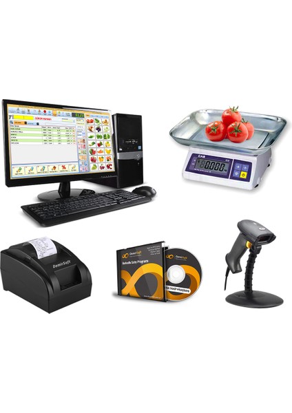 Terazili Satış Sistemi Cas Sw