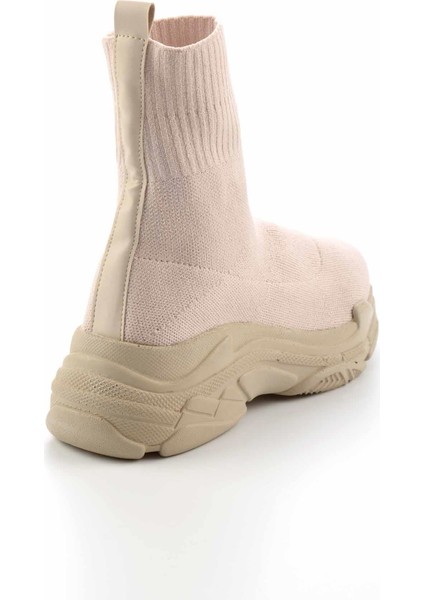 Bej File Kadın Sneaker K01591200082