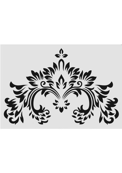 Diğer Karışık Desenler Stencil Şablon (35X50) S-214
