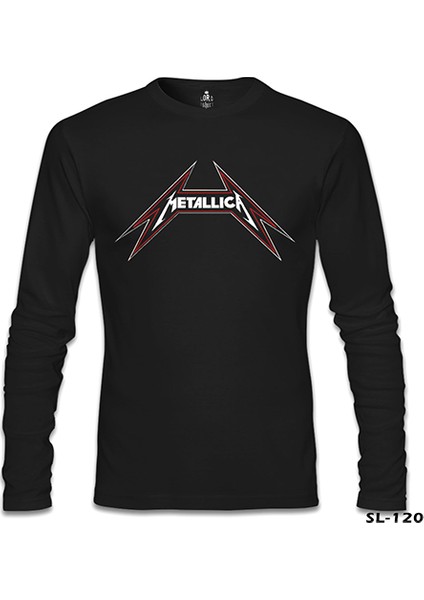 Llord T-Shirt Llordd T-Shirt Metallica - Logo Siyah Erkek SweaT-Shirt fiyatları
