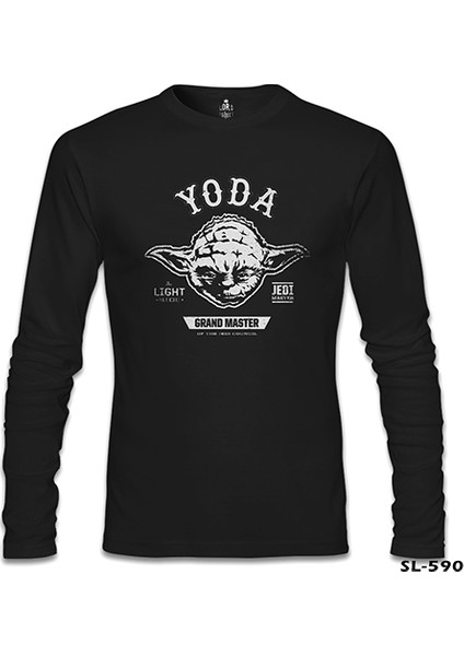 Llord T-Shirt Llordd T-Shirt Star Wars - Yoda 2 Siyah Erkek SweaT-Shirt fiyatları