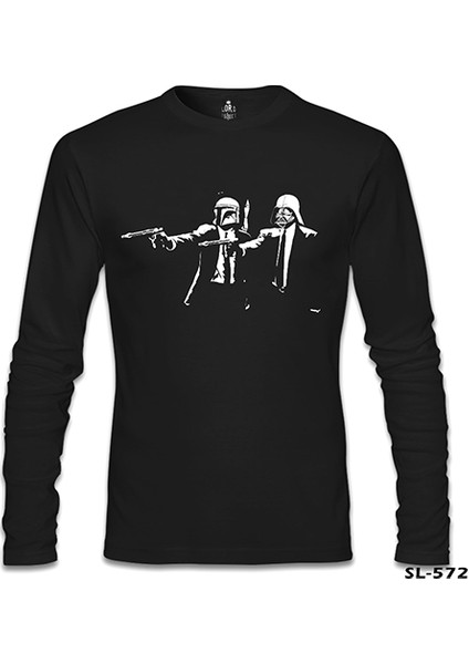 Llord T-Shirt Llordd T-Shirt Star Wars & Pulp Fiction Siyah Erkek SweaT-Shirt fiyatları
