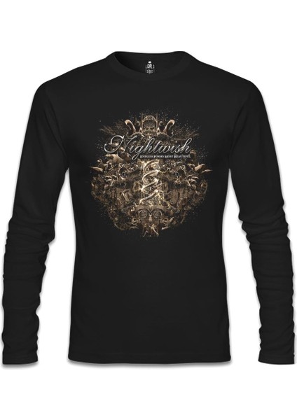 Llord T-Shirt Llordd T-Shirt Nightwish - Endless Forms Most Beautiful Siyah Erkek SweaT-Shirt
