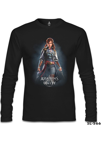 Llord T-Shirt Llordd T-Shirt Assassin's Creed Unity - Elise Siyah Erkek SweaT-Shirt fiyatları