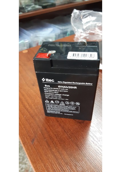 Hhm - Ttec 6V4AH/20HR Bakımsız Kuru Akü Akü Ttec 6V-4AH fiyatları