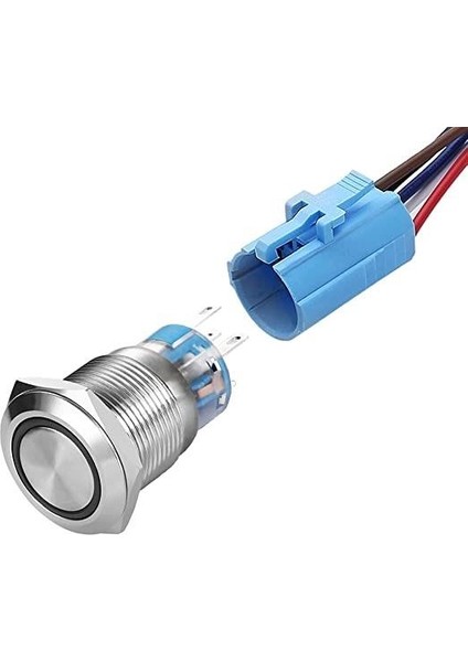 16-19MM 5 Pin Kablolu Buton Soketi modelleri
