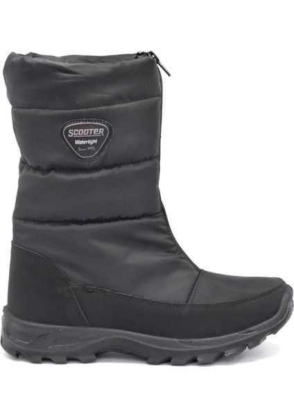 5547 Siyah Su Geçirmez Kadın Kar Botu
