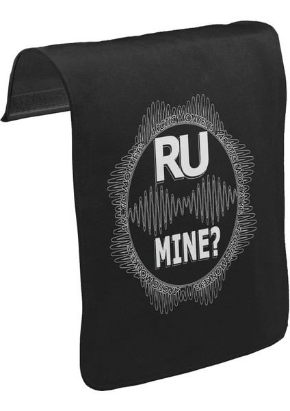 T-Shirt T-Shirt Arctic Monkeys - R U Mine ? Unisex Siyah Tak-Çıkar Postacı Çanta Kapağı CK-612