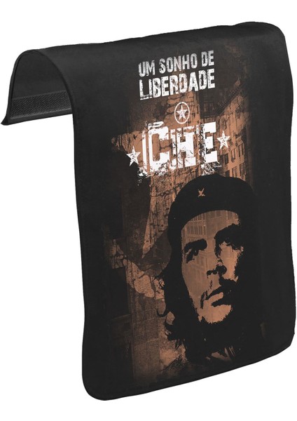 T-Shirt T-Shirt Che Guevara - City Unisex Siyah Tak-Çıkar Postacı Çanta Kapağı CK-102
