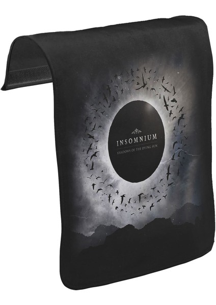 T-Shirt T-Shirt Insomnium - Shadows Of The Dying Sun Unisex Siyah Tak-Çıkar Postacı Çanta Kapağı CK-1008