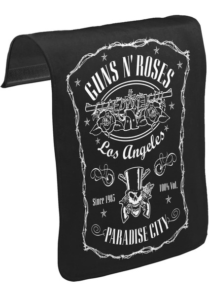 T-Shirt T-Shirt Guns N' Roses - Paradise City Unisex Siyah Tak-Çıkar Postacı Çanta Kapağı Ck-69