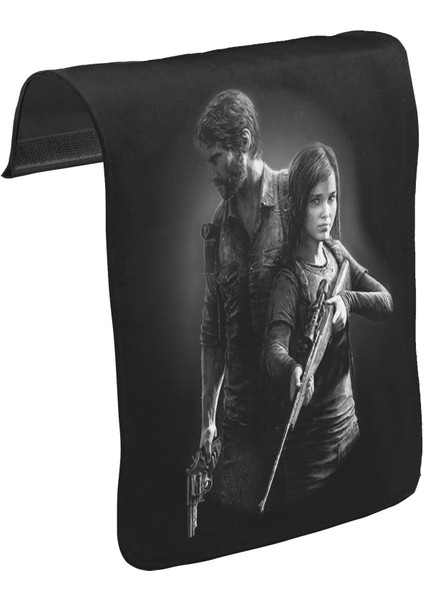 T-Shirt T-Shirt The Last Of Us - Remastered Unisex Siyah Tak-Çıkar Postacı Çanta Kapağı CK-1270