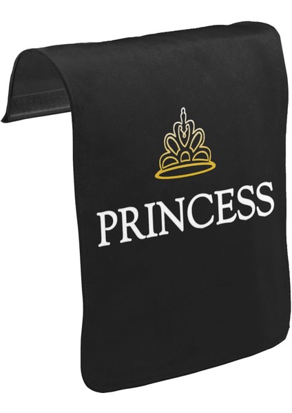 Lord T-Shirt T-Shirt T-Shirt Princess Unisex Siyah Tak-Çıkar Postacı Çanta Kapağı CK-1520