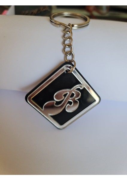 Isim Baş Harfli Pleksi Anahtarlık