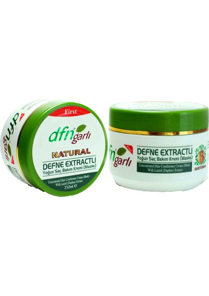 Dfn Garlı Defneli ve Zeytinyağlı Yoğun Saç Bakım Kremi 250 ml