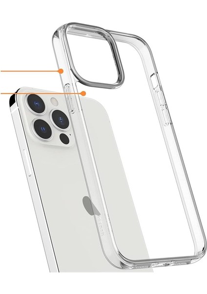 Apple iPhone 13 Pro Max Kılıf Şeffaf Silikon Hibrit Case modelleri