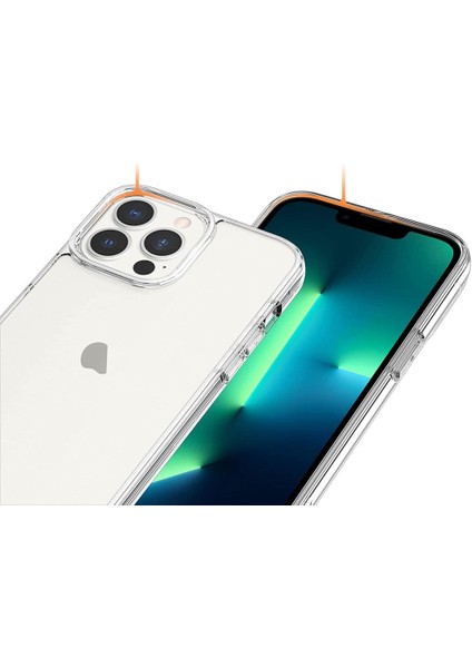Apple iPhone 13 Pro Kılıf Şeffaf Silikon Hibrit Case fırsatları