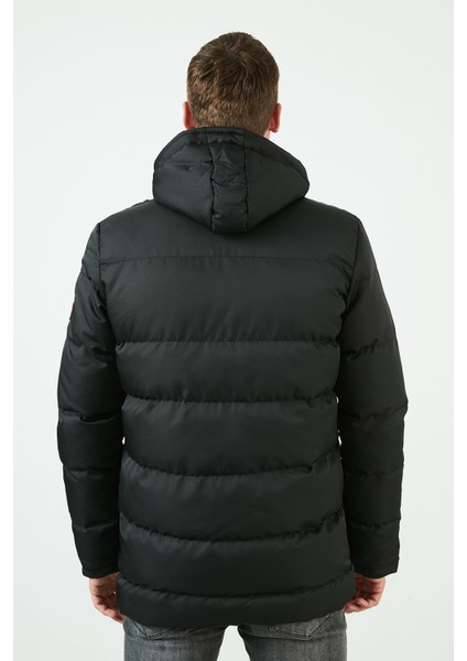 Slim Fit Kapüşonlu Cepli % 100 Pamuk Mont Erkek Mont 5712069 indirimleri