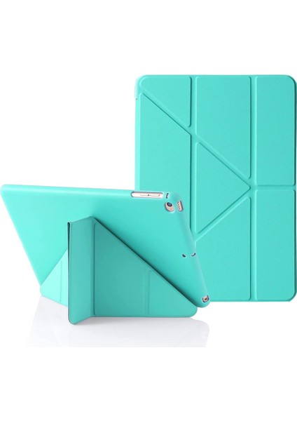 Apple iPad Air 3 10.5" Kılıf Trifolding Arkası Silikon Smart A2152 A2123 A2153 A2154