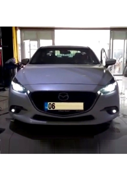 Mazda 3 LED Xenon Kısa Far Ampulü Mach Bam9 10800LM H11