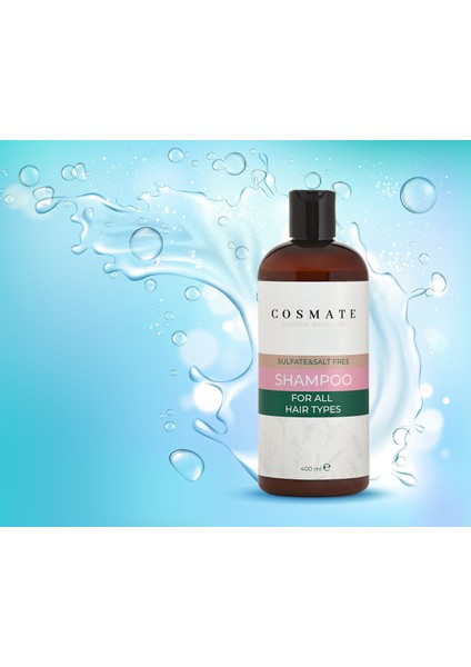 Sülfatsız ve Tuz Içermeyen Tonik Etkili Şampuan 400ML