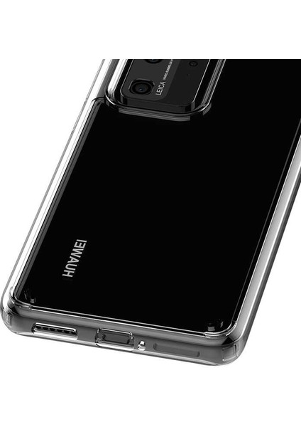 Huawei Nova 5t Kapak Sert Silikon Şeffaf Kılıf