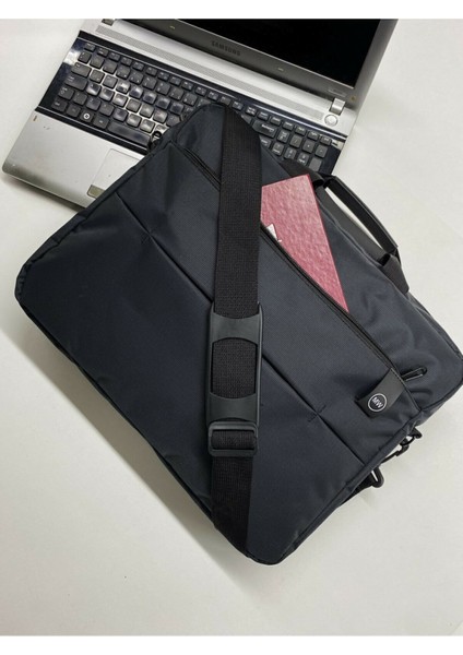 Unisex 15.6 Inç Siyah Evrak Bilgisayar Notebook Laptop Çantası