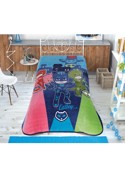 Lisanslı Pj Masks Move Tek Kişilik Battaniye