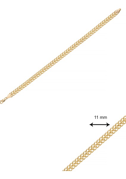 14 Ayar Altın Zincir Bileklik modelleri