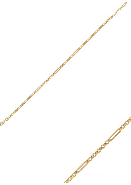 14 Ayar Altın Ataç Detaylı Doch Bileklik fiyatları