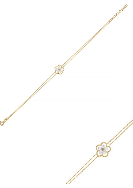 14 Ayar Altın Flora Bileklik fiyatları