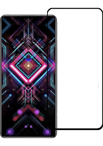 Xiaomi Poco F3 Gt Tam Kaplayan Çerçeveli Tempered Ekran Koruyucu - Siyah