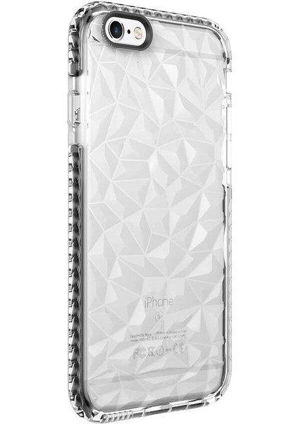 - iPhone 6 / 6s - Kılıf Koruyucu Prizmatik Görünümlü Buzz Kapak