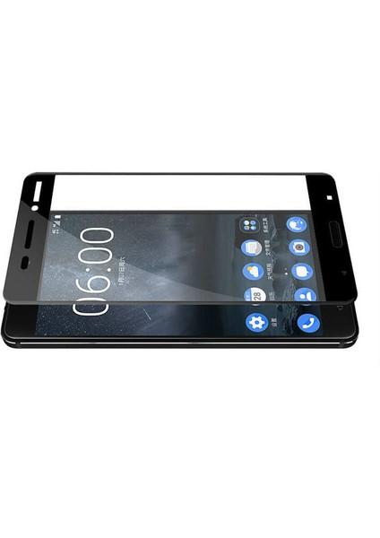 Nokia 3 Ekranı Tam Kapatan 3D Kırılmaz Cam Ekran Koruyucu fiyatları